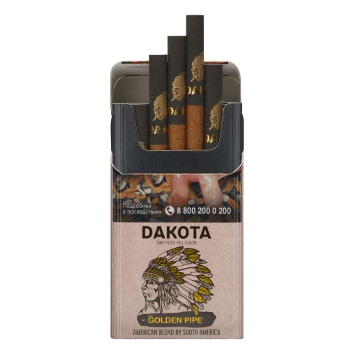 Сигареты Дакота Голден Пайп (Dakota Golden Pipe)