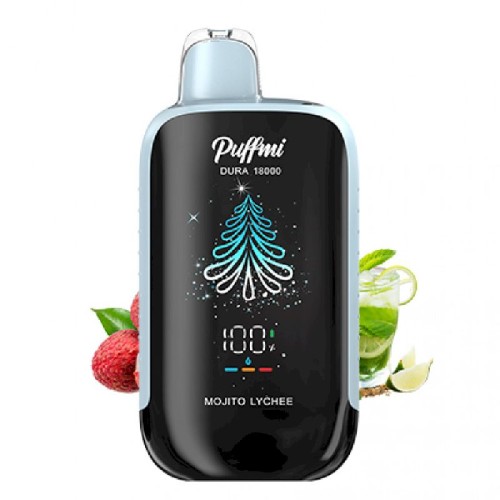 Электроная сигарета PuffMi Dura 18000 - Мохито личи (Mojito Lychee)