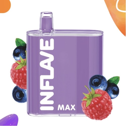 Электронная сигарета Inflave Max 4000 затяжек Черника Малина