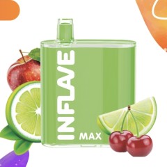 Электронная сигарета Inflave Max 4000 затяжек Вишня Лайм Яблоко