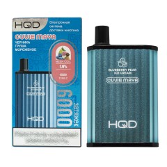 HQD Cuvie MAYA Blueberry Pear Ice Cream (hqd Куви Мая Черника Груша Мороженое)