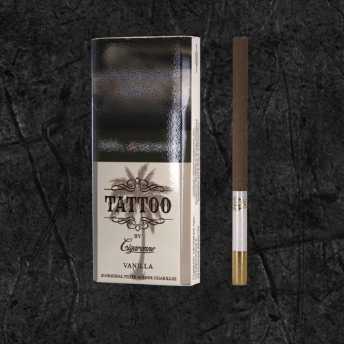 Сигареты Tattoo by Cigaronne Super Slims Vanilla (Сигарон Супер Слим Ваниль)