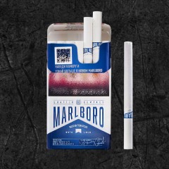 Сигареты Мальборо Крафтед Компакт (Bond Street Compact Blue)