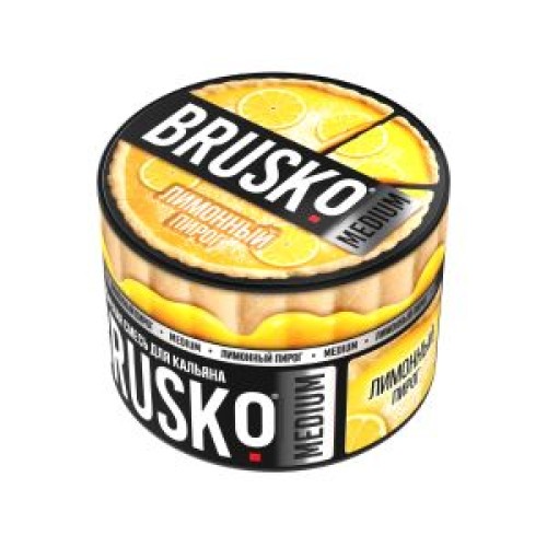 Табак для кальяна Brusko Medium 50 гр (Лимонный пирог)